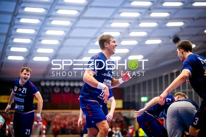 Handball I Herren I Saison 2023-2024 I 2. Handballbundesliga I 19. Spieltag I Eulen Ludwigshafen - SG BBM Bietigheim I 26.12.2023