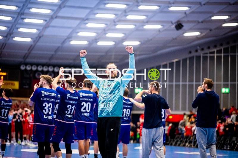 Handball I Herren I Saison 2023-2024 I 2. Handballbundesliga I 19. Spieltag I Eulen Ludwigshafen - SG BBM Bietigheim I 26.12.2023