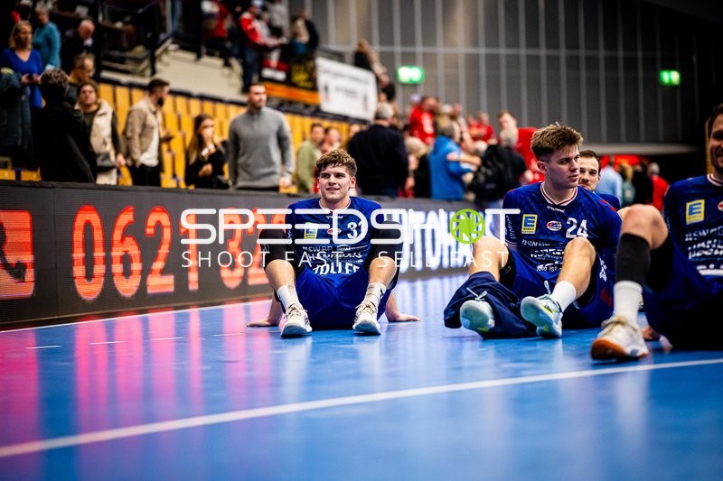 Handball I Herren I Saison 2023-2024 I 2. Handballbundesliga I 19. Spieltag I Eulen Ludwigshafen - SG BBM Bietigheim I 26.12.2023