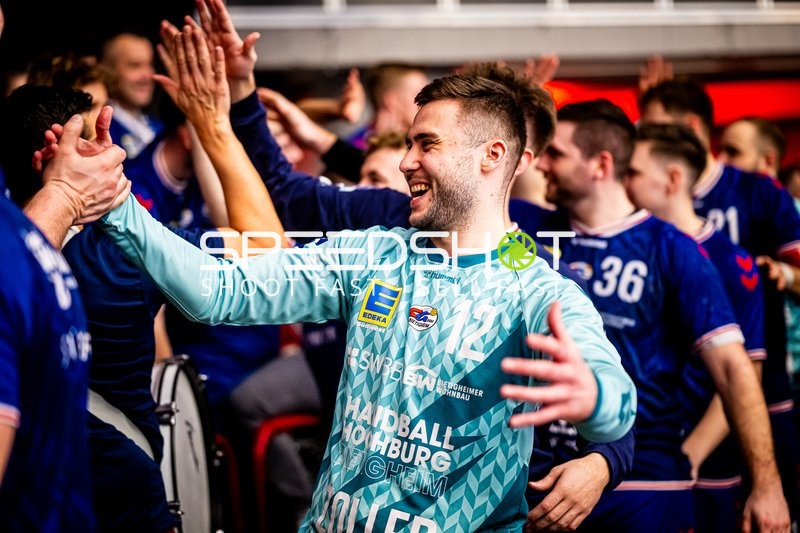 Handball I Herren I Saison 2023-2024 I 2. Handballbundesliga I 19. Spieltag I Eulen Ludwigshafen - SG BBM Bietigheim I 26.12.2023