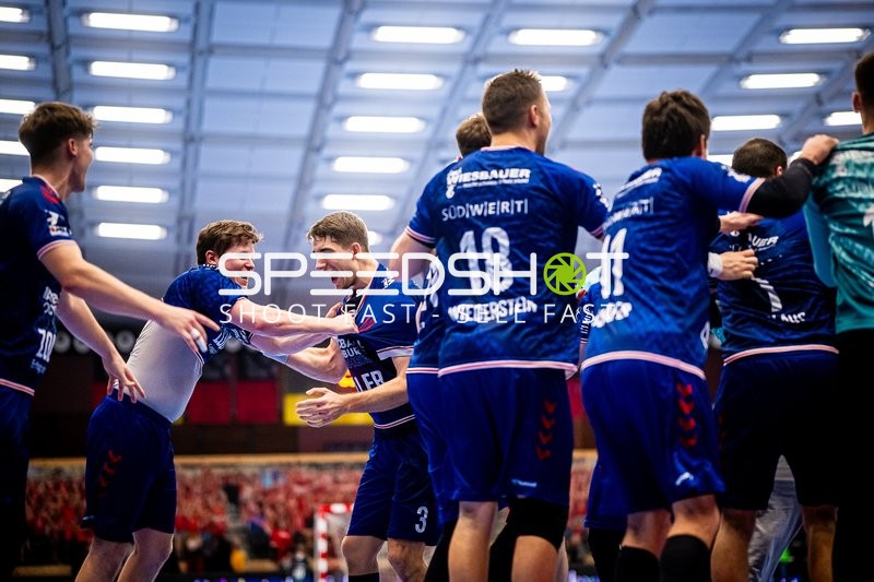 Handball I Herren I Saison 2023-2024 I 2. Handballbundesliga I 19. Spieltag I Eulen Ludwigshafen - SG BBM Bietigheim I 26.12.2023