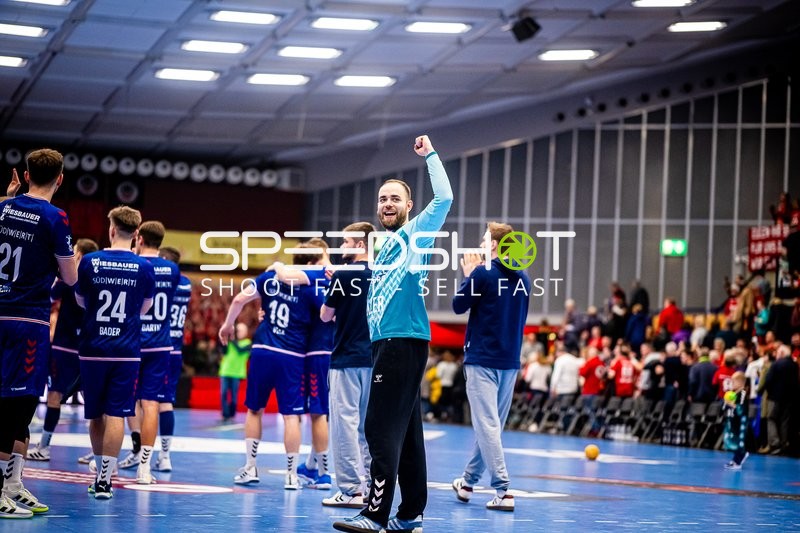 Handball I Herren I Saison 2023-2024 I 2. Handballbundesliga I 19. Spieltag I Eulen Ludwigshafen - SG BBM Bietigheim I 26.12.2023