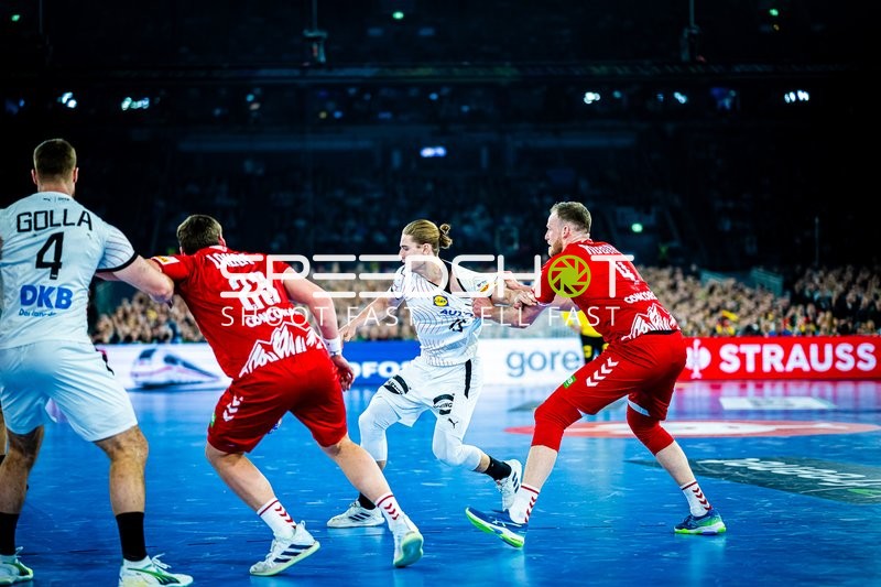 Handball I Herren I Euro 2024 I Vorrunde I Gruppe A I Deutschland - Schweiz I 10.01.2024