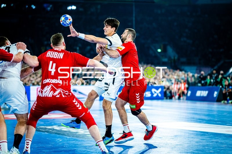 Handball I Herren I Euro 2024 I Vorrunde I Gruppe A I Deutschland - Schweiz I 10.01.2024