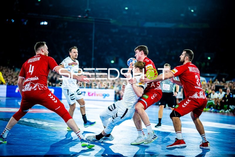 Handball I Herren I Euro 2024 I Vorrunde I Gruppe A I Deutschland - Schweiz I 10.01.2024