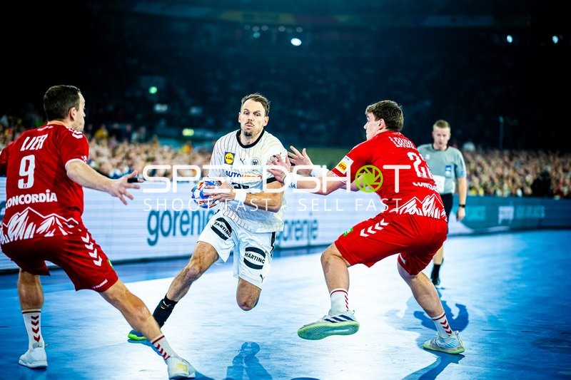 Handball I Herren I Euro 2024 I Vorrunde I Gruppe A I Deutschland - Schweiz I 10.01.2024