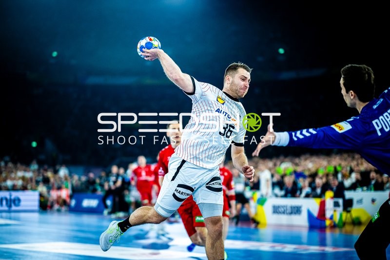 Handball I Herren I Euro 2024 I Vorrunde I Gruppe A I Deutschland - Schweiz I 10.01.2024