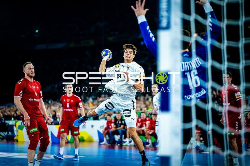 Handball I Herren I Euro 2024 I Vorrunde I Gruppe A I Deutschland - Schweiz I 10.01.2024