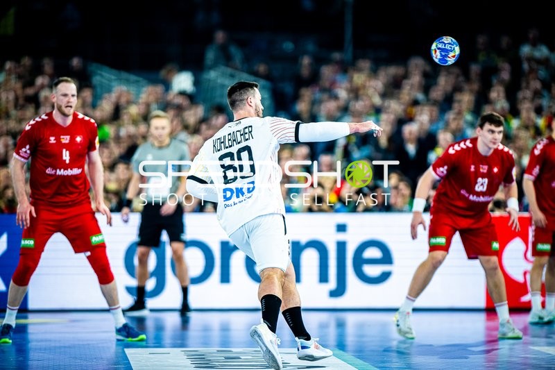 Handball I Herren I Euro 2024 I Vorrunde I Gruppe A I Deutschland - Schweiz I 10.01.2024