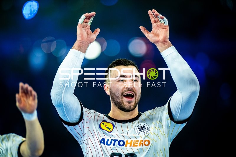 Handball I Herren I Euro 2024 I Vorrunde I Gruppe A I Deutschland - Schweiz I 10.01.2024