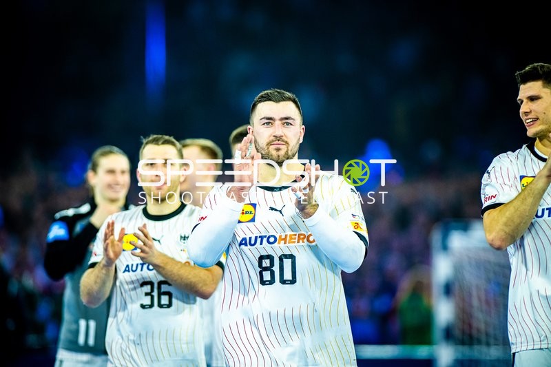 Handball I Herren I Euro 2024 I Vorrunde I Gruppe A I Deutschland - Schweiz I 10.01.2024