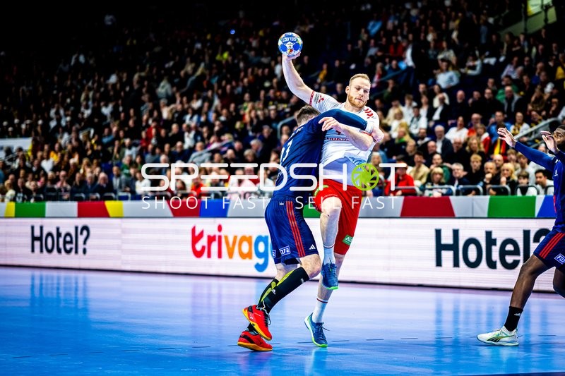 Handball I Herren I Euro 2024 I Vorrunde I Gruppe A I Schweiz - Frankreich I 14.01.2024