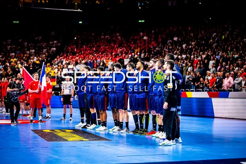 Handball I Herren I Euro 2024 I Vorrunde I Gruppe A I Schweiz - Frankreich I 14.01.2024