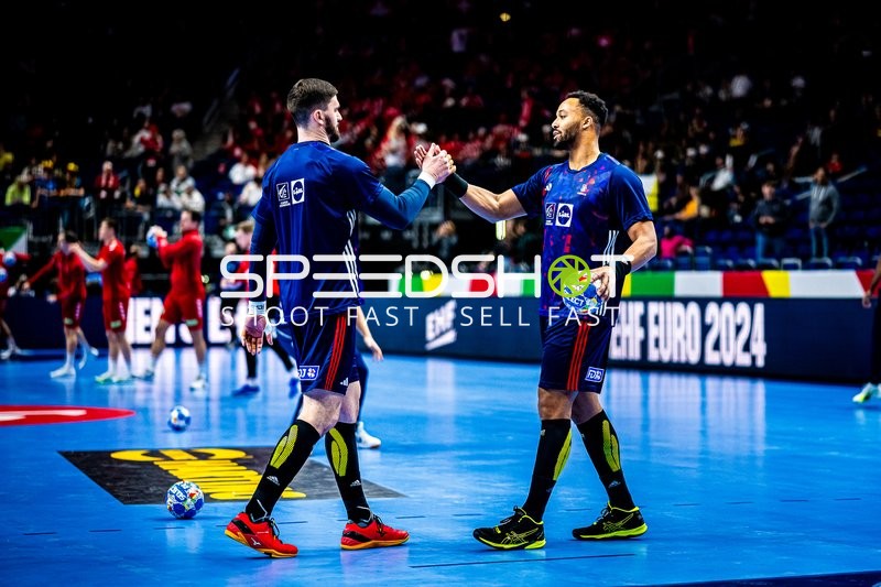 Handball I Herren I Euro 2024 I Vorrunde I Gruppe A I Schweiz - Frankreich I 14.01.2024