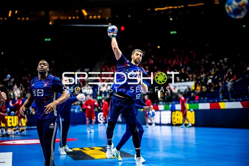 Handball I Herren I Euro 2024 I Vorrunde I Gruppe A I Schweiz - Frankreich I 14.01.2024