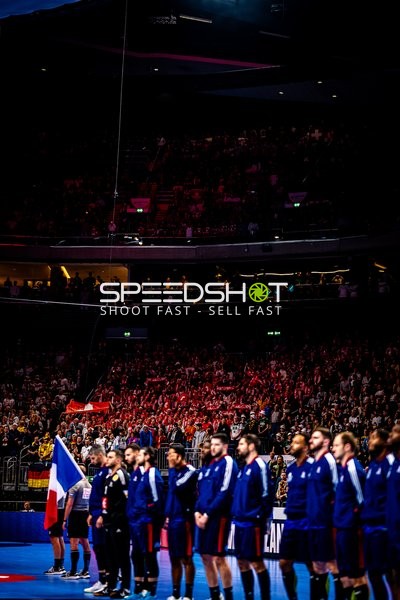 Handball I Herren I Euro 2024 I Vorrunde I Gruppe A I Schweiz - Frankreich I 14.01.2024