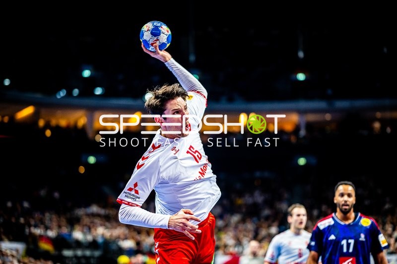 Handball I Herren I Euro 2024 I Vorrunde I Gruppe A I Schweiz - Frankreich I 14.01.2024