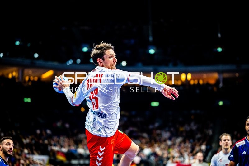 Handball I Herren I Euro 2024 I Vorrunde I Gruppe A I Schweiz - Frankreich I 14.01.2024