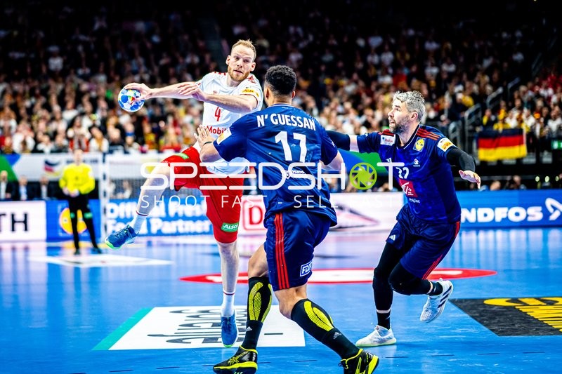 Handball I Herren I Euro 2024 I Vorrunde I Gruppe A I Schweiz - Frankreich I 14.01.2024