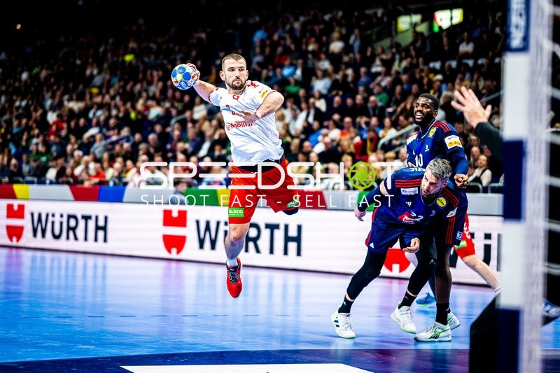 Handball I Herren I Euro 2024 I Vorrunde I Gruppe A I Schweiz - Frankreich I 14.01.2024