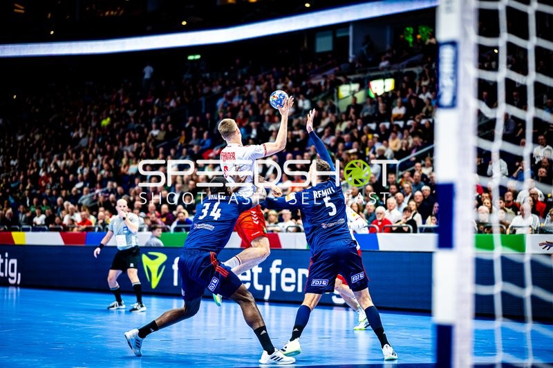 Handball I Herren I Euro 2024 I Vorrunde I Gruppe A I Schweiz - Frankreich I 14.01.2024