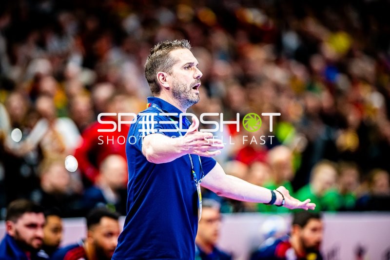 Handball I Herren I Euro 2024 I Vorrunde I Gruppe A I Schweiz - Frankreich I 14.01.2024