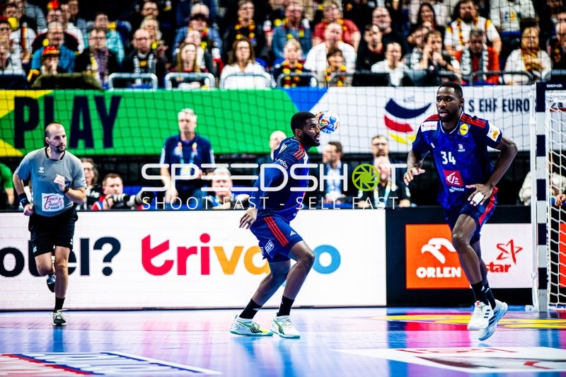 Handball I Herren I Euro 2024 I Vorrunde I Gruppe A I Schweiz - Frankreich I 14.01.2024