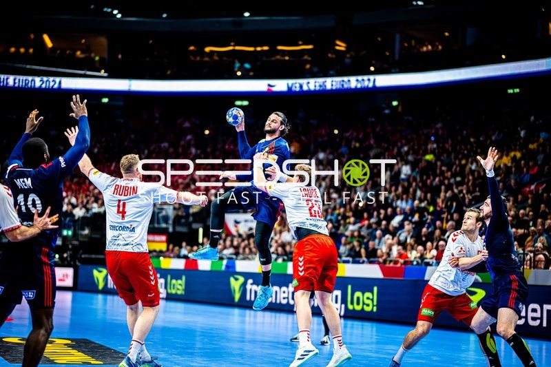 Handball I Herren I Euro 2024 I Vorrunde I Gruppe A I Schweiz - Frankreich I 14.01.2024