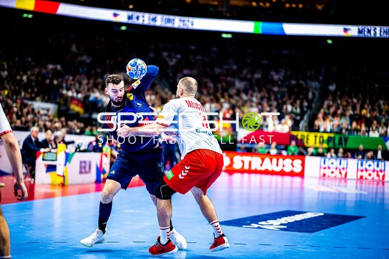 Handball I Herren I Euro 2024 I Vorrunde I Gruppe A I Schweiz - Frankreich I 14.01.2024