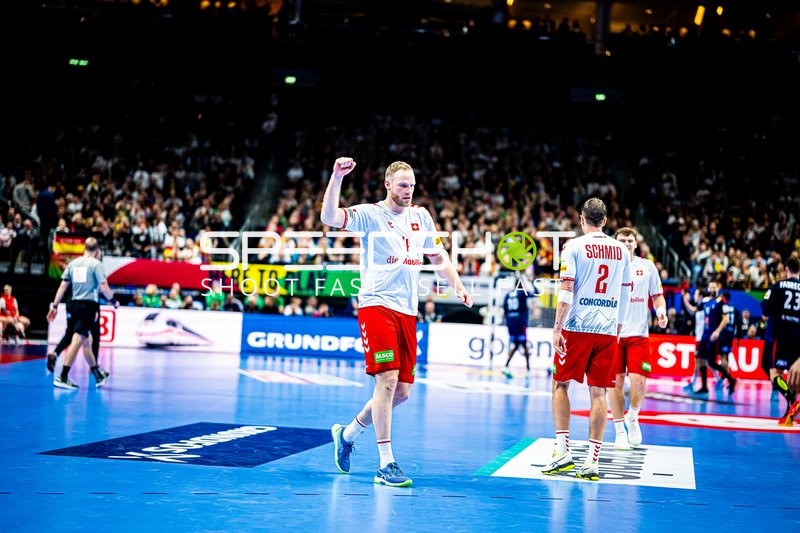 Handball I Herren I Euro 2024 I Vorrunde I Gruppe A I Schweiz - Frankreich I 14.01.2024