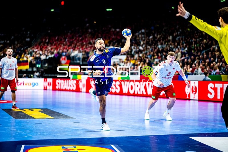 Handball I Herren I Euro 2024 I Vorrunde I Gruppe A I Schweiz - Frankreich I 14.01.2024
