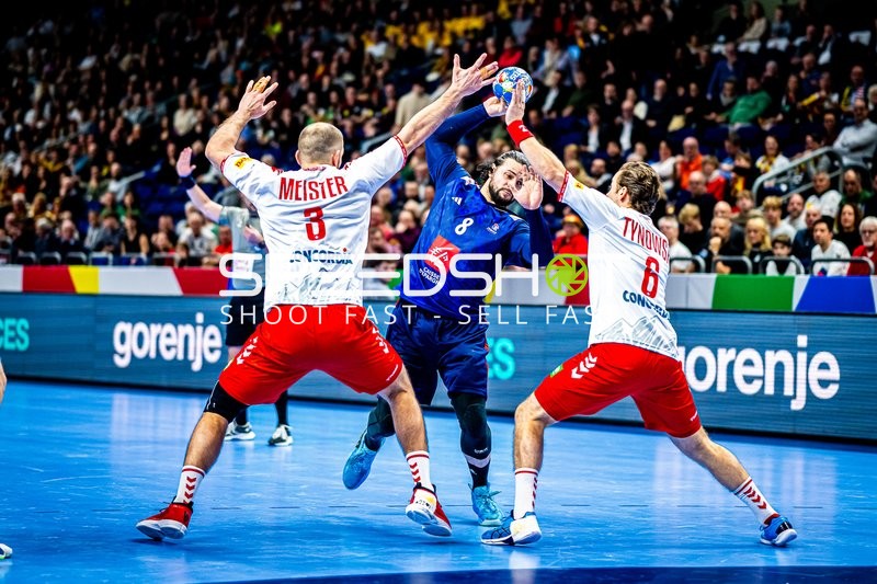 Handball I Herren I Euro 2024 I Vorrunde I Gruppe A I Schweiz - Frankreich I 14.01.2024