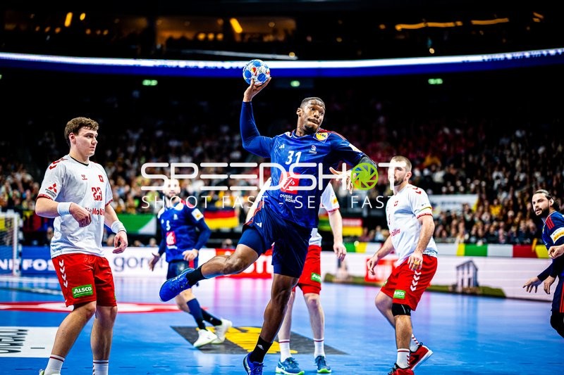 Handball I Herren I Euro 2024 I Vorrunde I Gruppe A I Schweiz - Frankreich I 14.01.2024