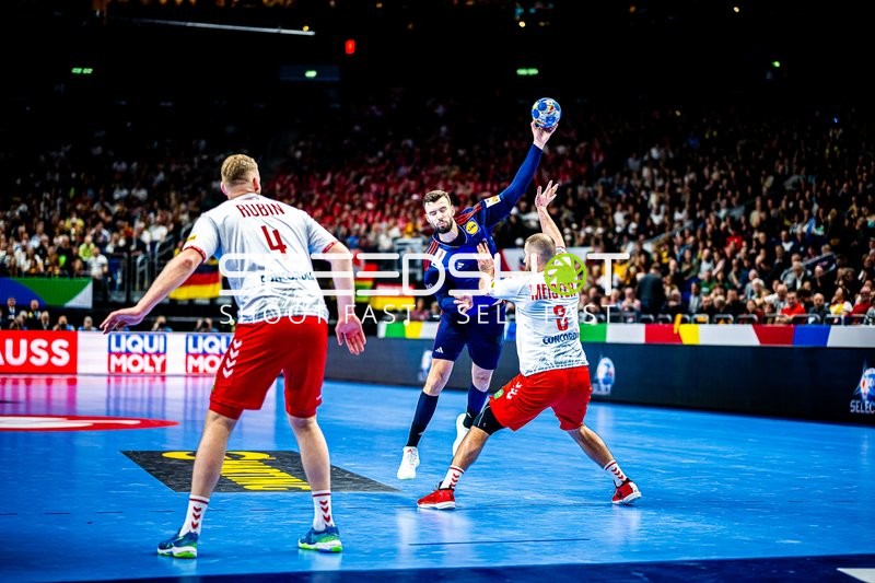 Handball I Herren I Euro 2024 I Vorrunde I Gruppe A I Schweiz - Frankreich I 14.01.2024