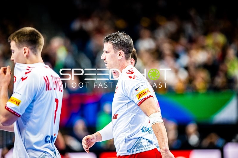 Handball I Herren I Euro 2024 I Vorrunde I Gruppe A I Schweiz - Frankreich I 14.01.2024