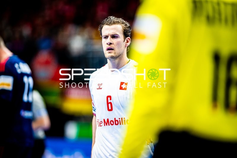 Handball I Herren I Euro 2024 I Vorrunde I Gruppe A I Schweiz - Frankreich I 14.01.2024