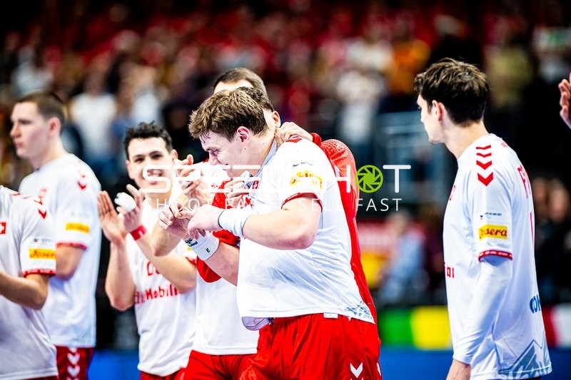 Handball I Herren I Euro 2024 I Vorrunde I Gruppe A I Schweiz - Frankreich I 14.01.2024