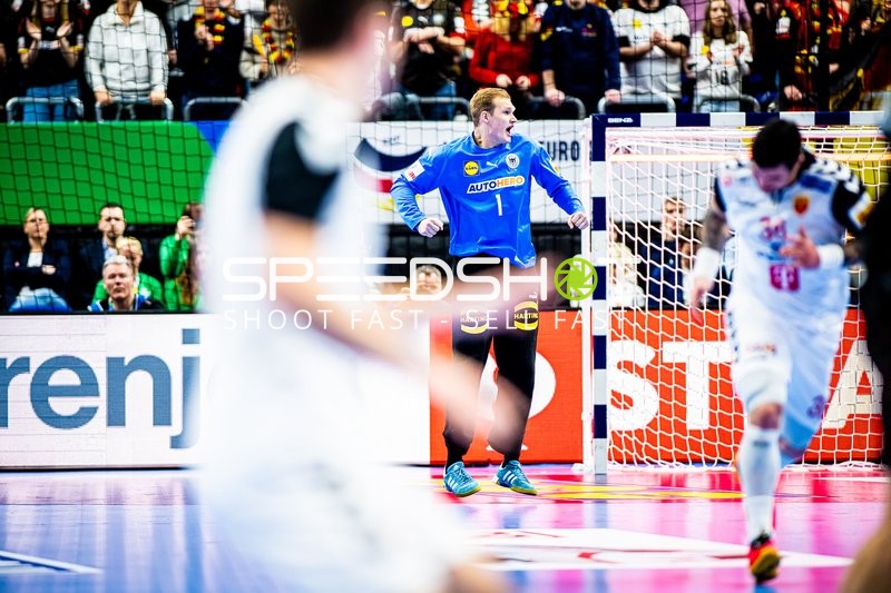 Handball I Herren I Euro 2024 I Vorrunde I Gruppe A I Nordmazedonien - Deutschland I 14.01.2024