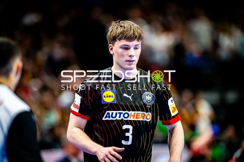 Handball I Herren I Euro 2024 I Vorrunde I Gruppe A I Nordmazedonien - Deutschland I 14.01.2024