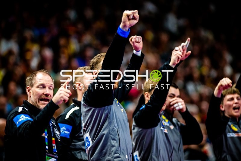 Handball I Herren I Euro 2024 I Vorrunde I Gruppe A I Nordmazedonien - Deutschland I 14.01.2024