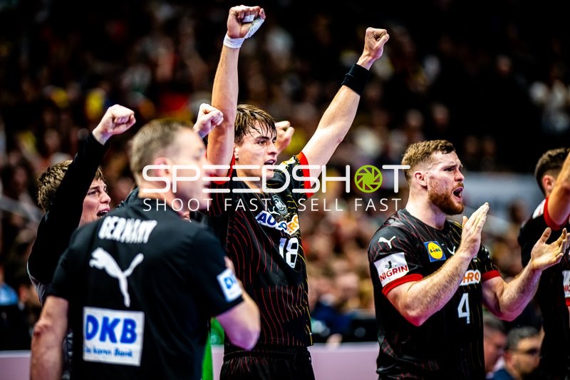 Handball I Herren I Euro 2024 I Vorrunde I Gruppe A I Nordmazedonien - Deutschland I 14.01.2024