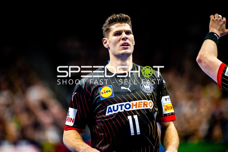 Handball I Herren I Euro 2024 I Vorrunde I Gruppe A I Nordmazedonien - Deutschland I 14.01.2024