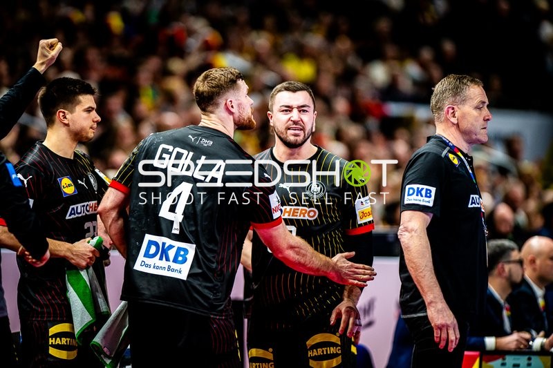 Handball I Herren I Euro 2024 I Vorrunde I Gruppe A I Nordmazedonien - Deutschland I 14.01.2024