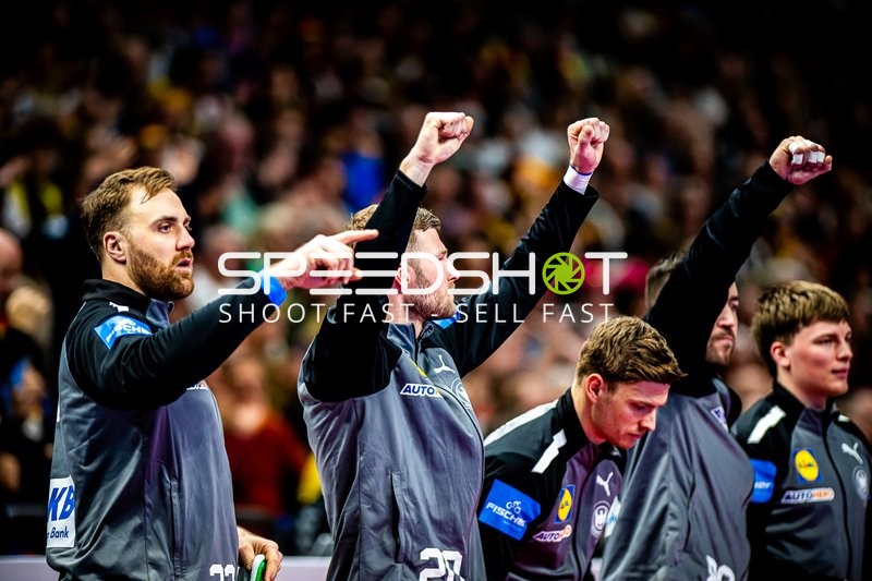 Handball I Herren I Euro 2024 I Vorrunde I Gruppe A I Nordmazedonien - Deutschland I 14.01.2024