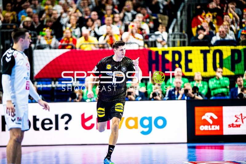 Handball I Herren I Euro 2024 I Vorrunde I Gruppe A I Nordmazedonien - Deutschland I 14.01.2024