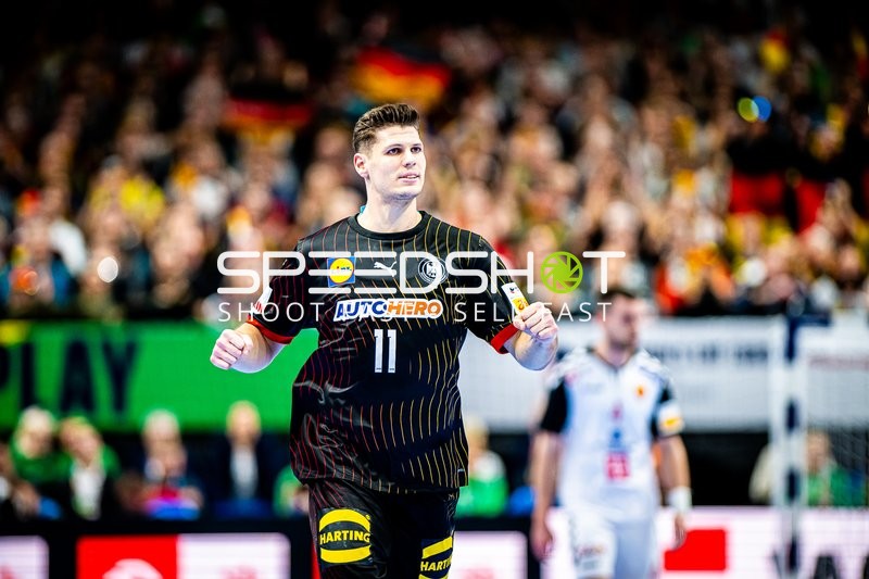 Handball I Herren I Euro 2024 I Vorrunde I Gruppe A I Nordmazedonien - Deutschland I 14.01.2024