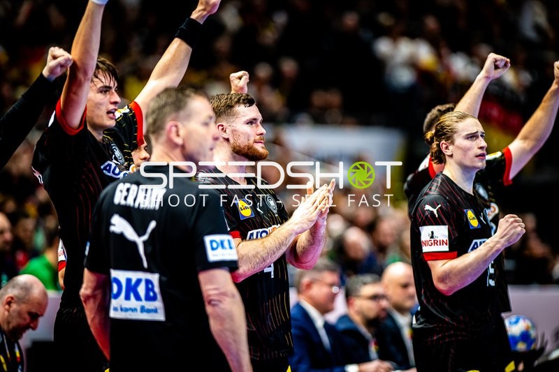 Handball I Herren I Euro 2024 I Vorrunde I Gruppe A I Nordmazedonien - Deutschland I 14.01.2024