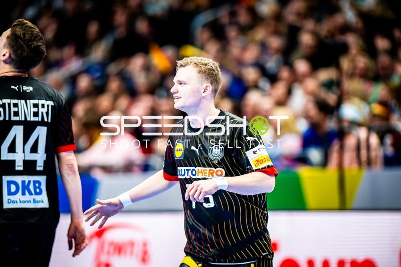 Handball I Herren I Euro 2024 I Vorrunde I Gruppe A I Nordmazedonien - Deutschland I 14.01.2024