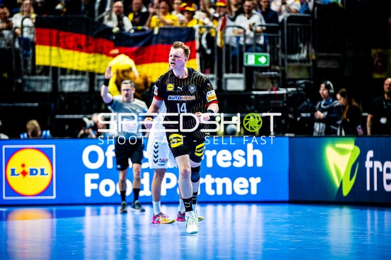 Handball I Herren I Euro 2024 I Vorrunde I Gruppe A I Nordmazedonien - Deutschland I 14.01.2024