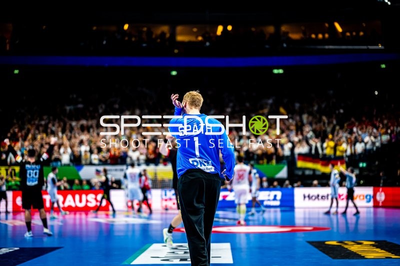 Handball I Herren I Euro 2024 I Vorrunde I Gruppe A I Nordmazedonien - Deutschland I 14.01.2024